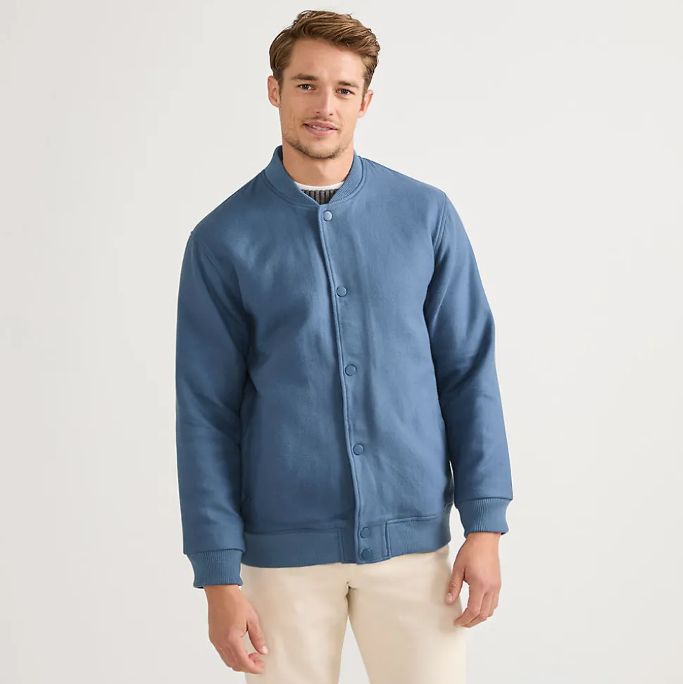 Twill-Bomberjacke im College-Look für Herren