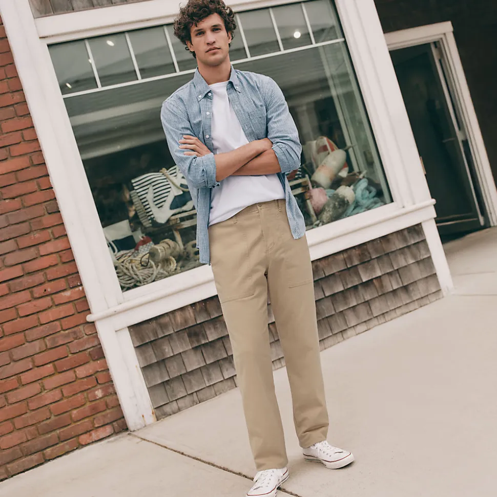 Twill-Hose mit Stretch für Herren