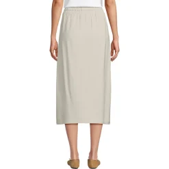 Twill-Midirock für Damen