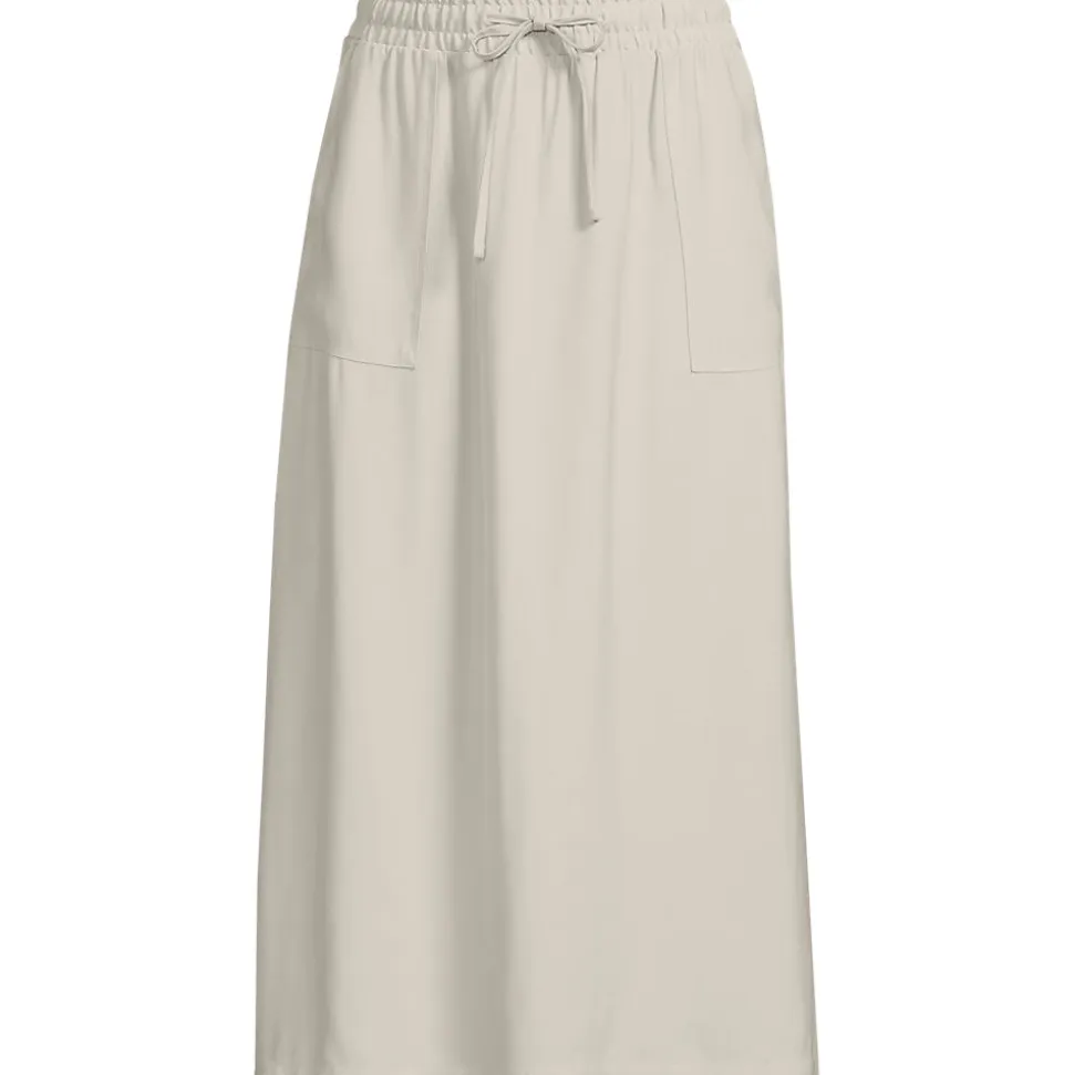 Twill-Midirock für Damen