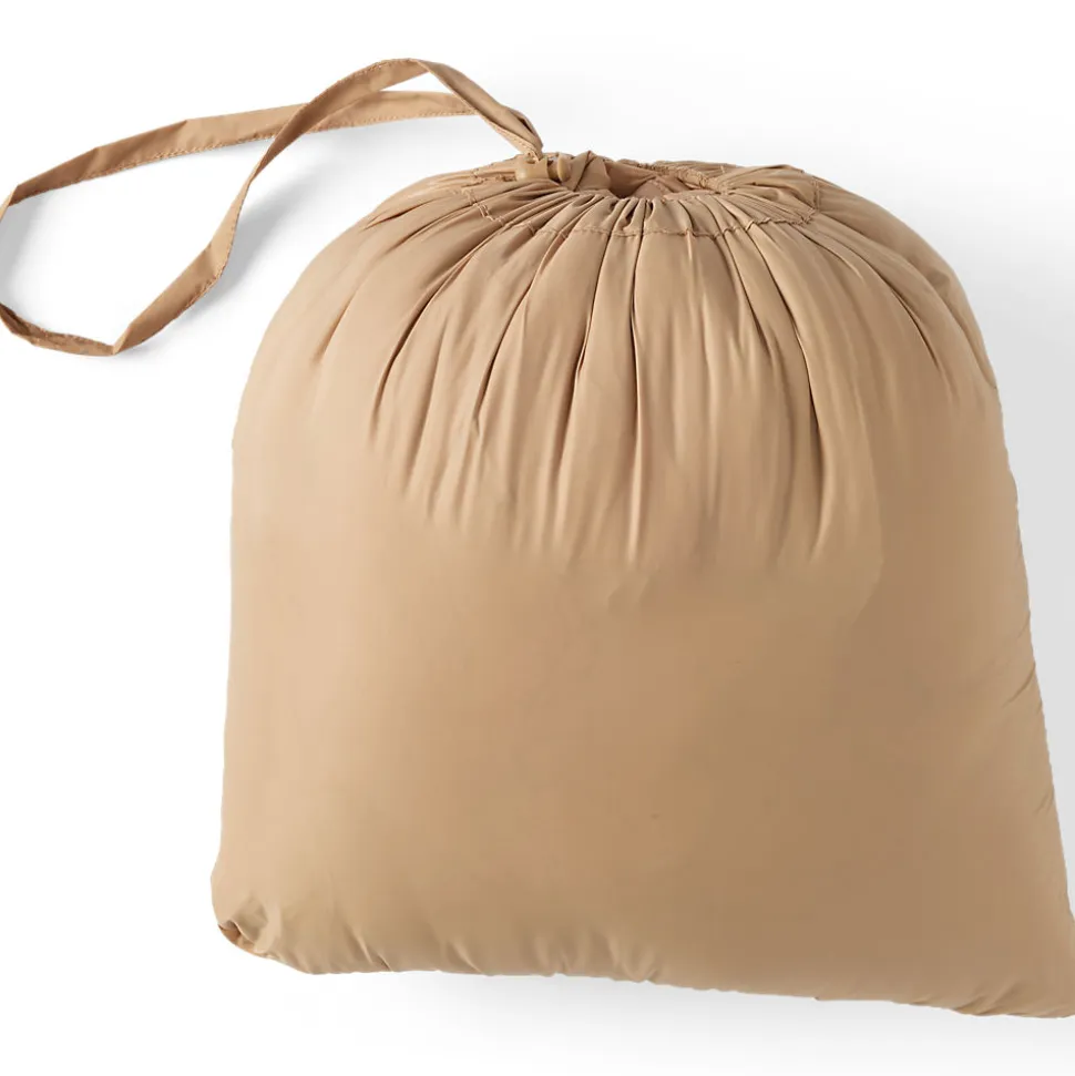 Ultraleichter Maxi-Daunenmantel mit Kapuze WANDERWEIGHT für Damen