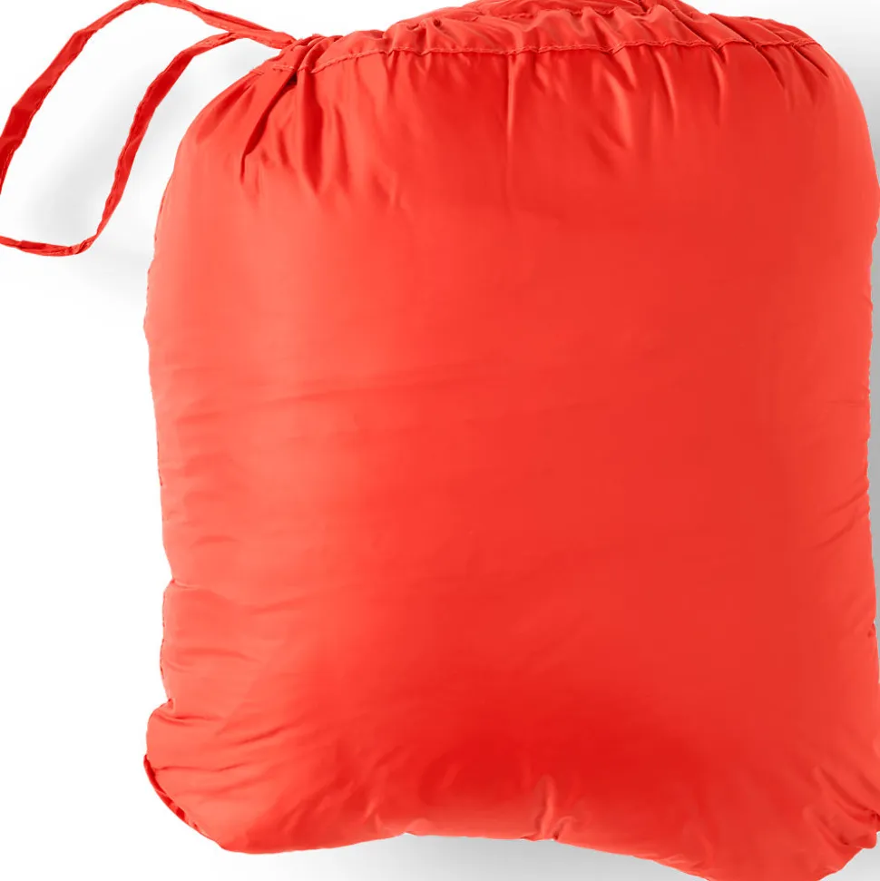 Ultraleichter Maxi-Daunenmantel mit Kapuze WANDERWEIGHT für Damen