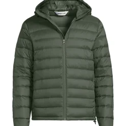 Ultraleichte verstaubare Daunen-Kapuzenjacke WANDERWEIGHT für Herren