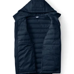 Ultraleichte verstaubare Daunen-Kapuzenjacke WANDERWEIGHT für Herren