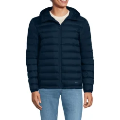 Ultraleichte verstaubare Daunen-Kapuzenjacke WANDERWEIGHT für Herren