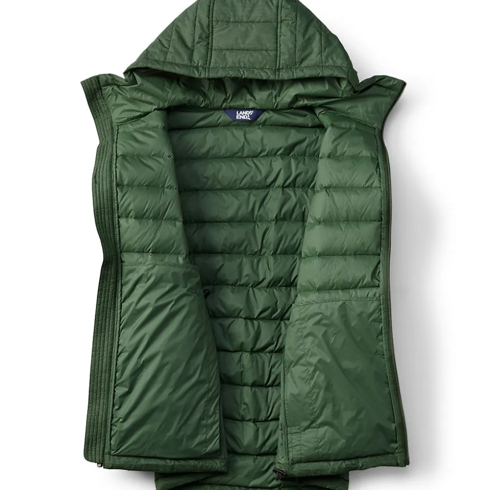 Ultraleichte verstaubare Daunen-Kapuzenjacke WANDERWEIGHT für Herren
