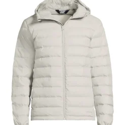 Ultraleichte verstaubare Daunen-Kapuzenjacke WANDERWEIGHT für Herren