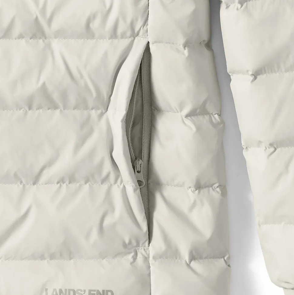 Ultraleichte verstaubare Daunen-Kapuzenjacke WANDERWEIGHT für Herren