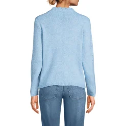 V-Cardigan mit Ajourmuster für Damen