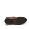 Veloursleder-Boots mit locker sitzendem Schaft für Damen