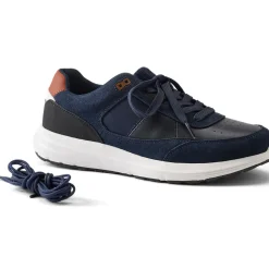Veloursleder/Leder-Sneaker für Herren