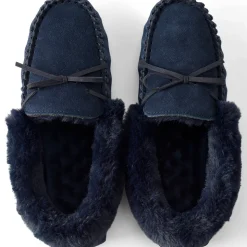 Veloursleder-Mokassin für Damen