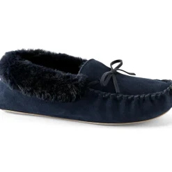 Veloursleder-Mokassin für Damen