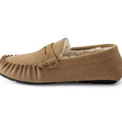 Veloursleder-Mokassins für Herren