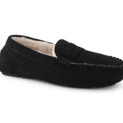 Veloursleder-Mokassins für Herren