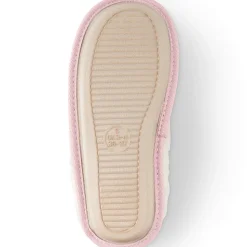 Veloursleder-Pantoffeln für Damen