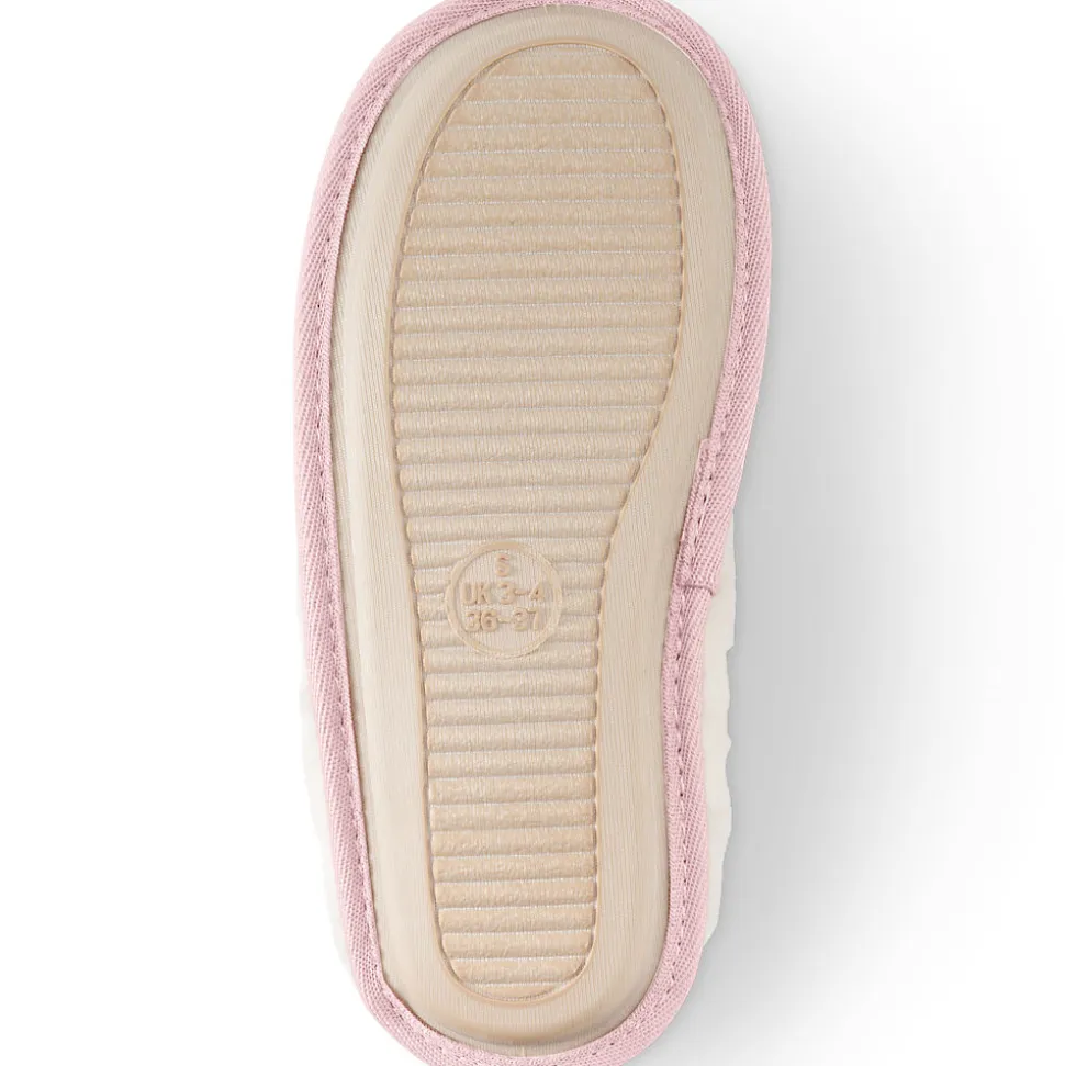 Veloursleder-Pantoffeln für Damen