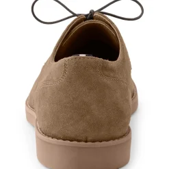 Veloursleder-Schnürschuhe für Herren