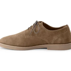 Veloursleder-Schnürschuhe für Herren