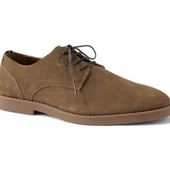Veloursleder-Schnürschuhe für Herren