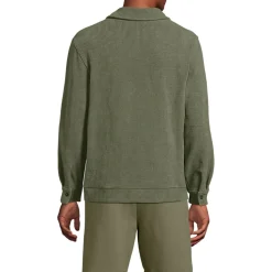 Velours-Poloshirt für Herren