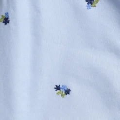 Verkürzte Oxfordbluse für Damen