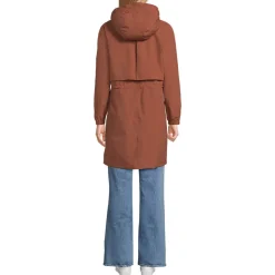 Verstaubarer wasserdichter Squall Regenmantel für Damen