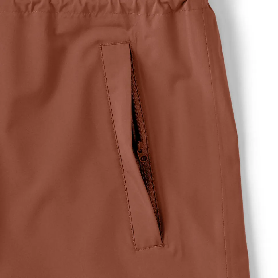 Verstaubarer wasserdichter Squall Regenmantel für Damen