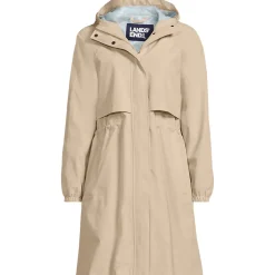 Verstaubarer wasserdichter Squall Regenmantel für Damen