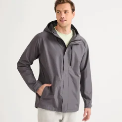 Verstaubare wasserdichte Regenjacke für Herren