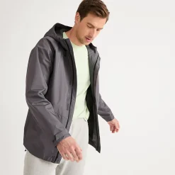 Verstaubare wasserdichte Regenjacke für Herren