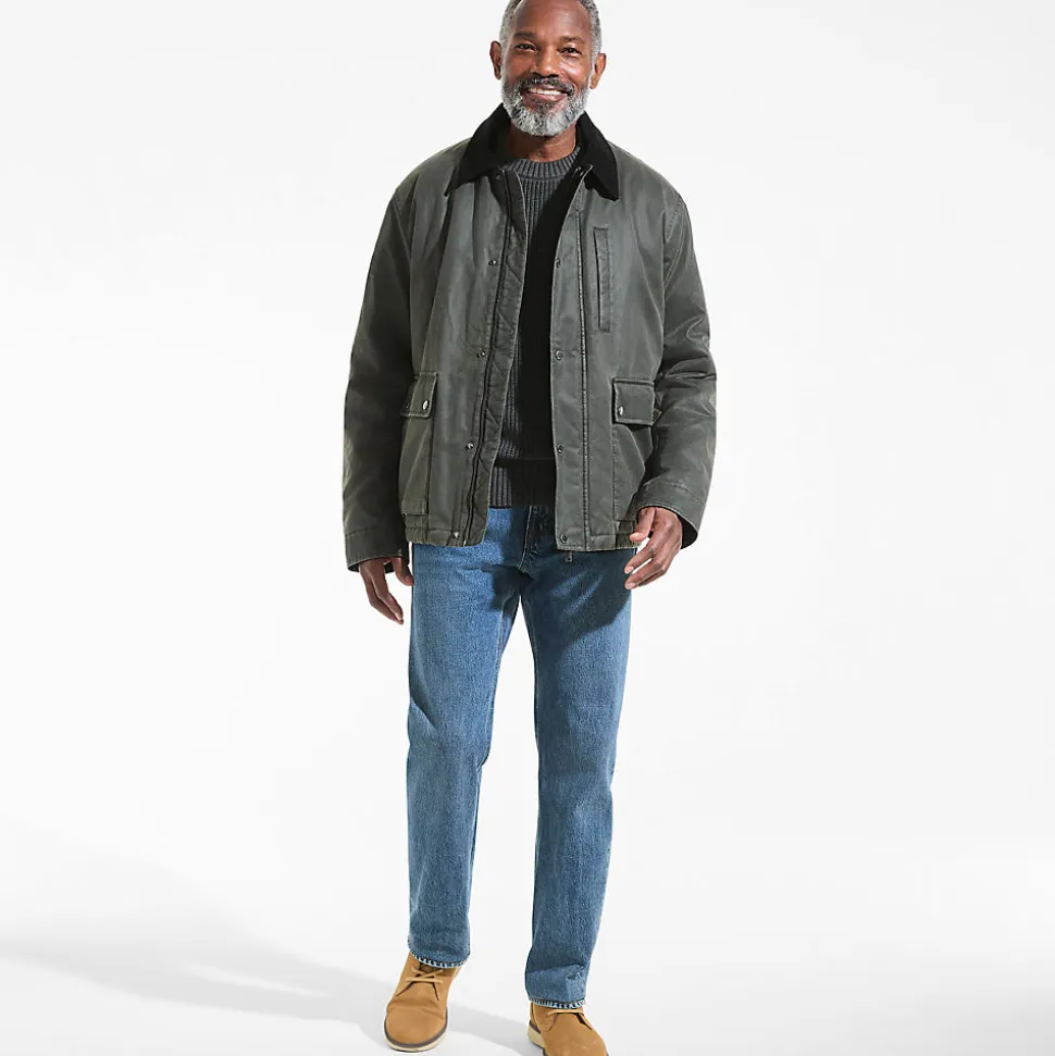 Wachsjacke für Herren