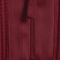 Waffelstrick-Pullover mit Reißverschluss für Damen