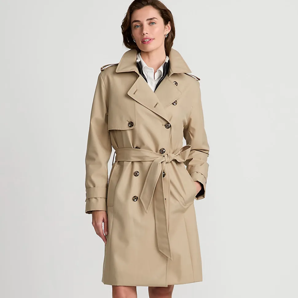 Wasserabweisender Trenchcoat für Damen