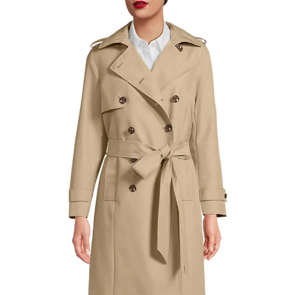 Wasserabweisender Trenchcoat für Damen