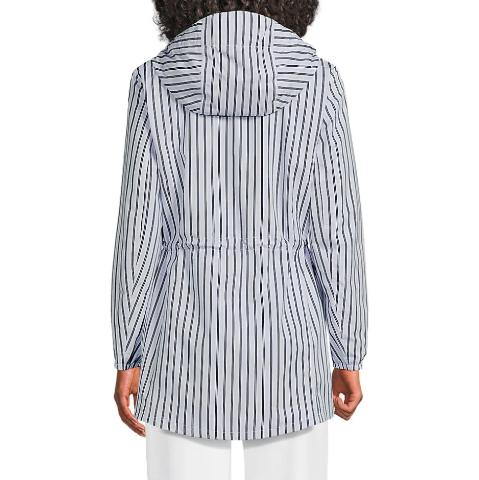 Wasserdichte Gemusterte Regenjacke SQUALL mit Packfach für Damen