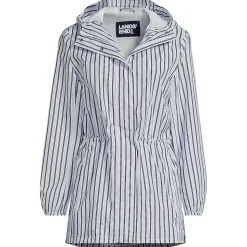 Wasserdichte Gemusterte Regenjacke SQUALL mit Packfach für Damen