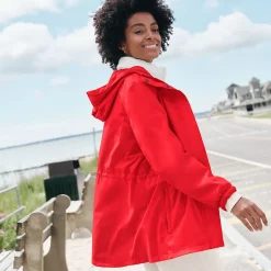 Wasserdichte Regenjacke SQUALL mit Packfach für Damen
