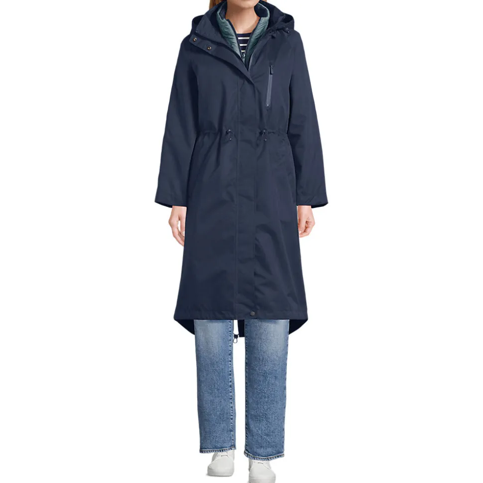 Wasserdichter 4-in-1-Regenmantel für Damen