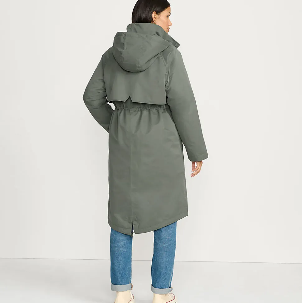 Wasserdichter 4-in-1-Regenmantel für Damen