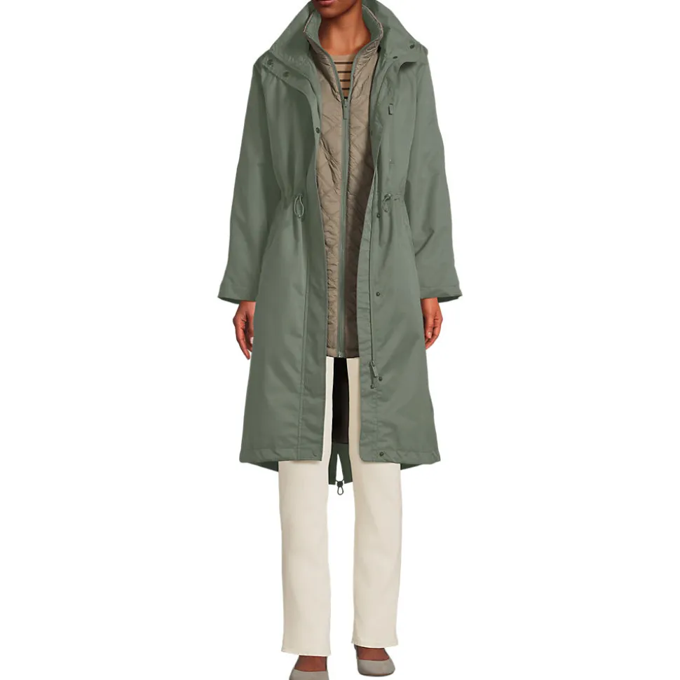 Wasserdichter 4-in-1-Regenmantel für Damen