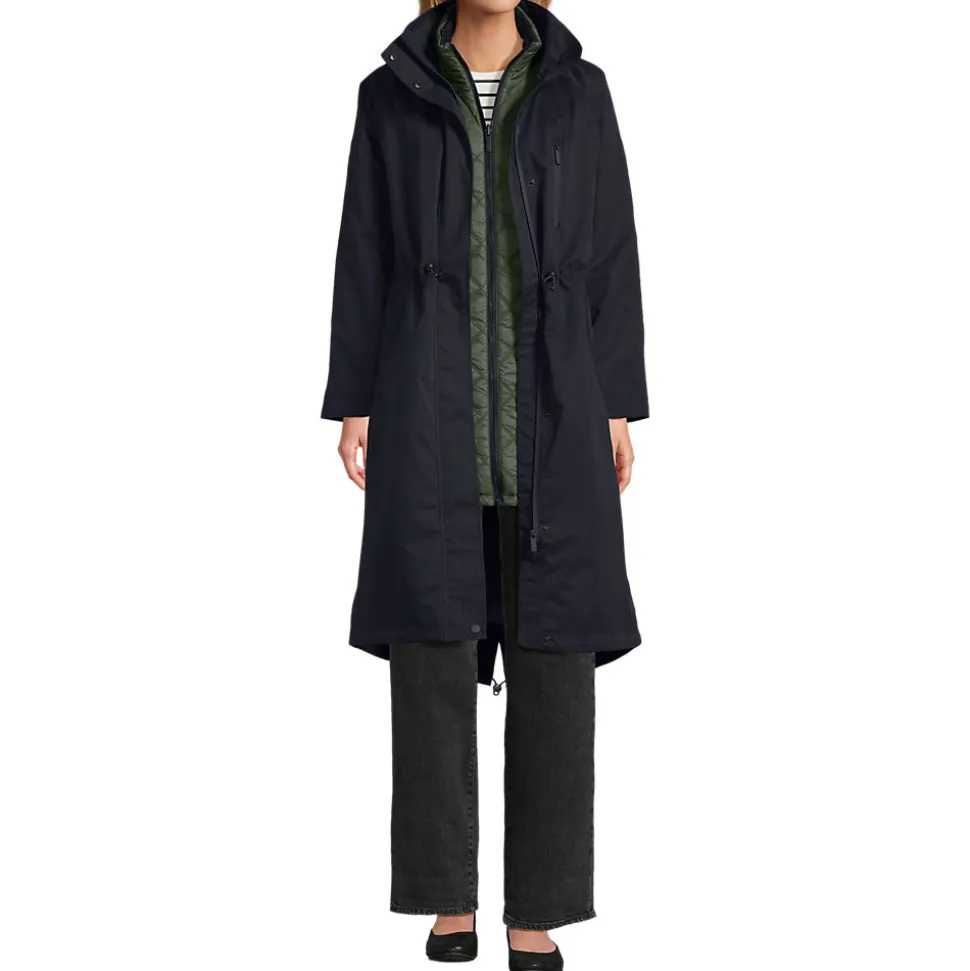 Wasserdichter 4-in-1-Regenmantel für Damen