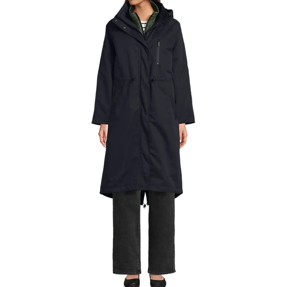 Wasserdichter 4-in-1-Regenmantel für Damen