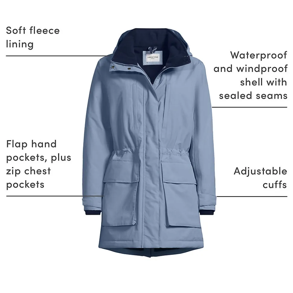 Wasserdichter Parka SQUALL für Damen