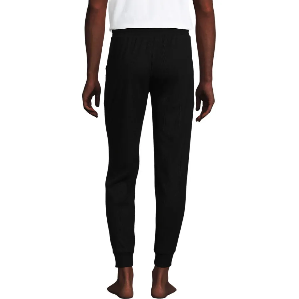 Weiche Rippstrick-Freizeithose für Herren