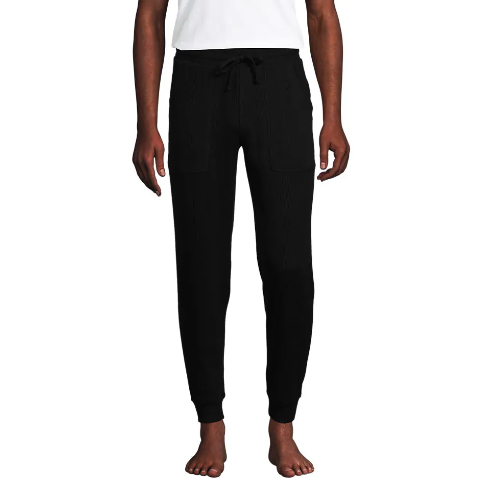 Weiche Rippstrick-Freizeithose für Herren