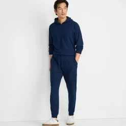 Weiche Rippstrick-Freizeithose für Herren