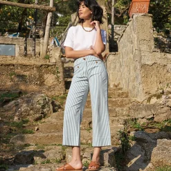Weite 7/8-Chinos für Damen