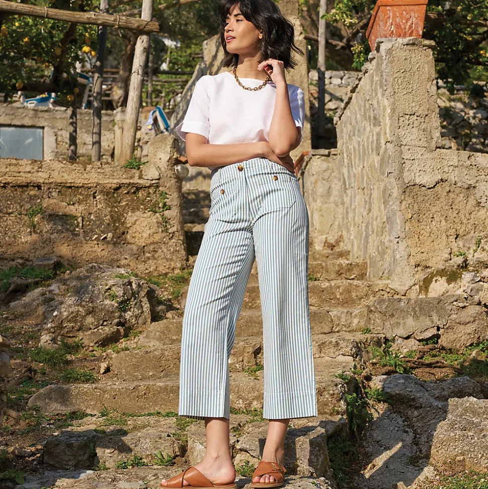 Weite 7/8-Chinos für Damen