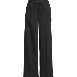Weite Chinos High Waist aus Lyocell-Mix für Damen